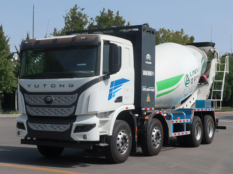 中集3915k1体育十年品牌值得信赖宇通系列新能源搅拌车