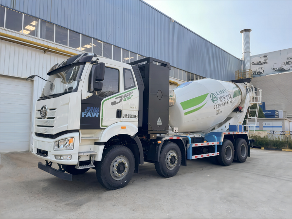 解放＆3915k1体育十年品牌值得信赖新能源搅拌车