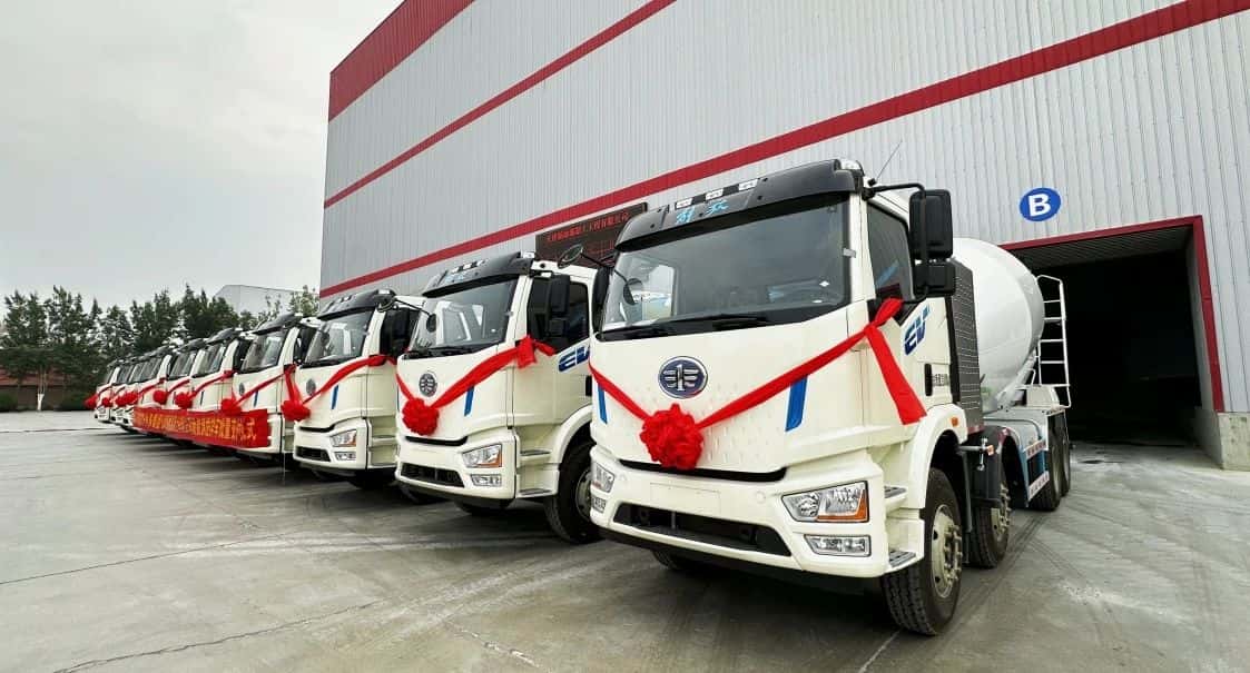 实力见证！中集车辆搅拌车再获大客户批量复购
