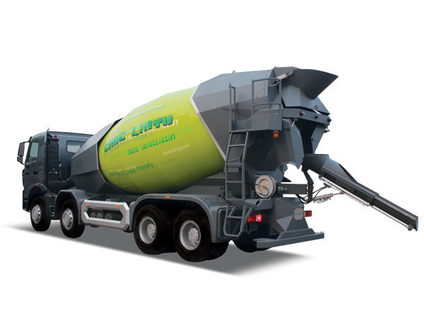 中集3915k1体育十年品牌值得信赖LNG自然气搅拌车 助力绿色石家庄